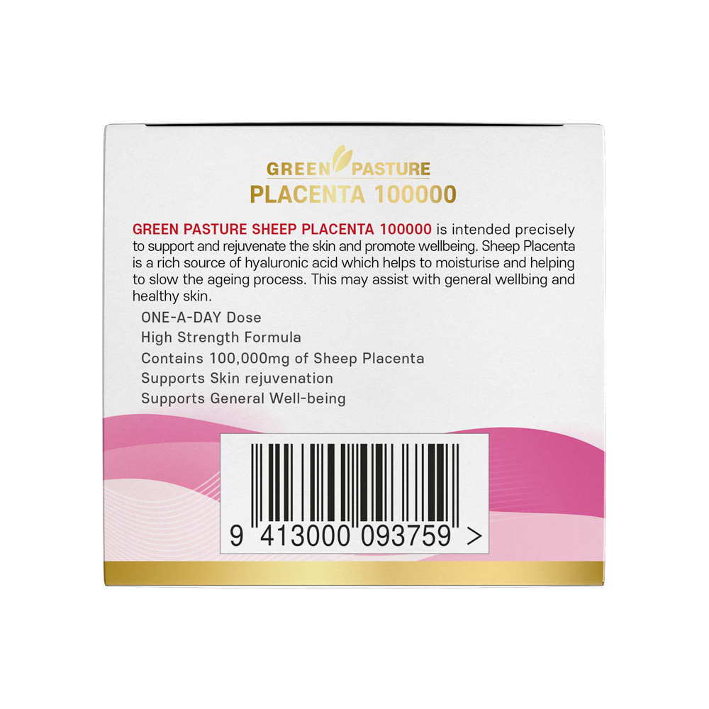 [GP]Placenta 100000 120 Vege Capsules - 365 Health Limited