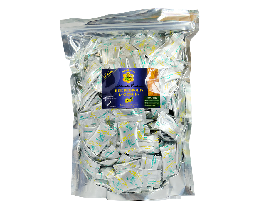 Nature Care Bee Propolis Lozenges Lemon Flavour 1kg - 365 Health Limited