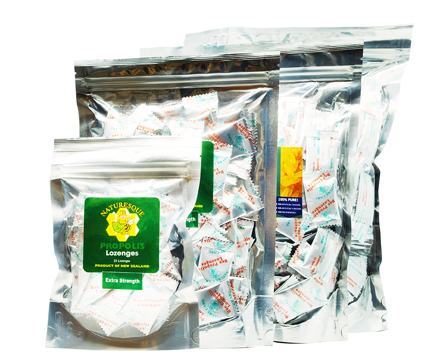 Nature Care Bee Propolis Lozenges Eucalyptus Flavour 1kg - 365 Health Limited