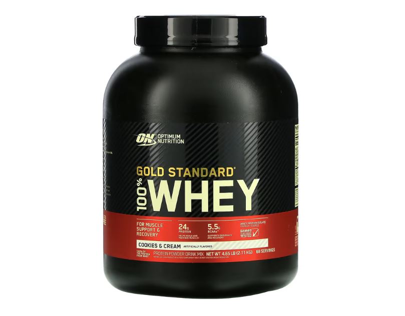 Gold Standard 100% Whey 2.27kg(5lb) - 365 Health Limited