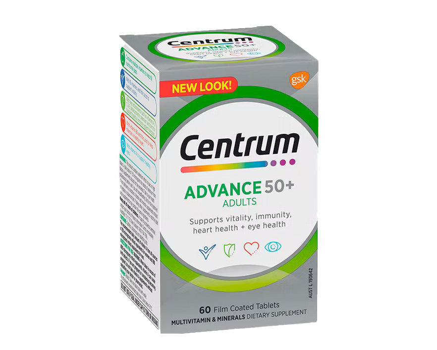 Advance 50+ for Adults 100tablets - 365 Health Limited