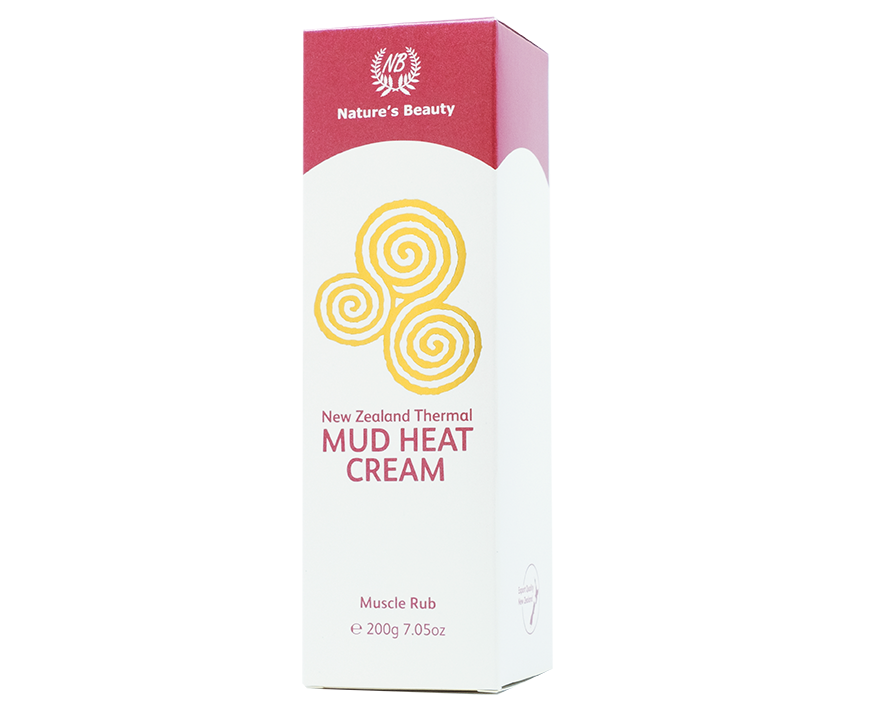 New Zealand Rotorua Thermal Mud Heat Cream 200g - 365 Health Limited