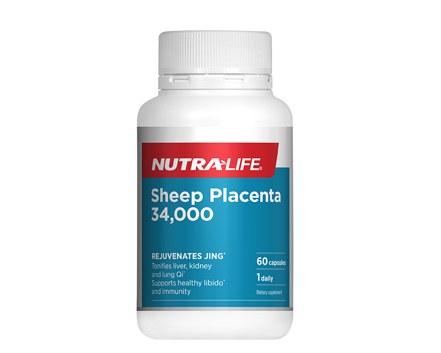 Nutralife Sheep Placenta 34000 60 capsules - 365 Health Limited