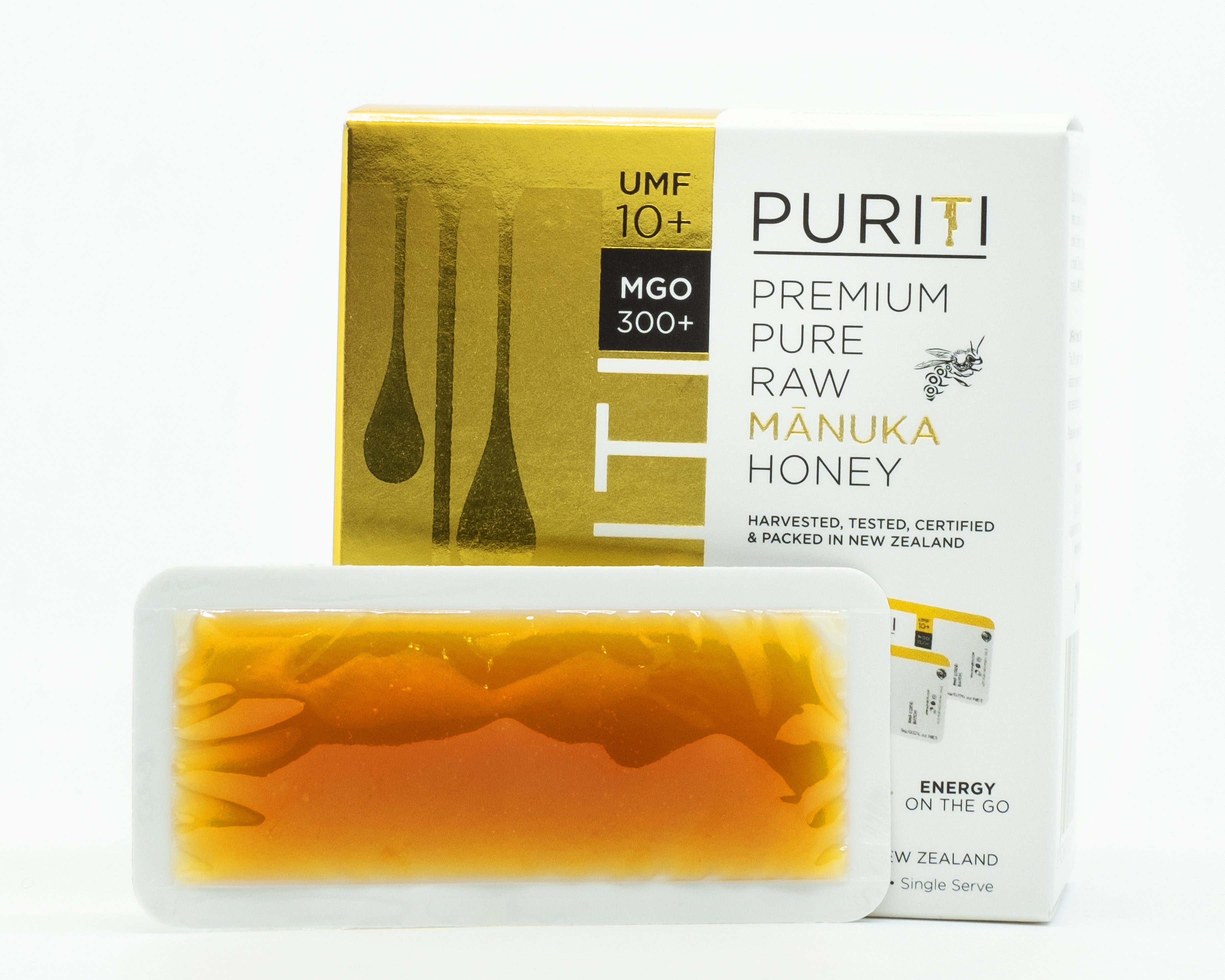PURITI Manuka Honey UMF10+ Energy-on-the-go 21sachet - 365 Health Limited