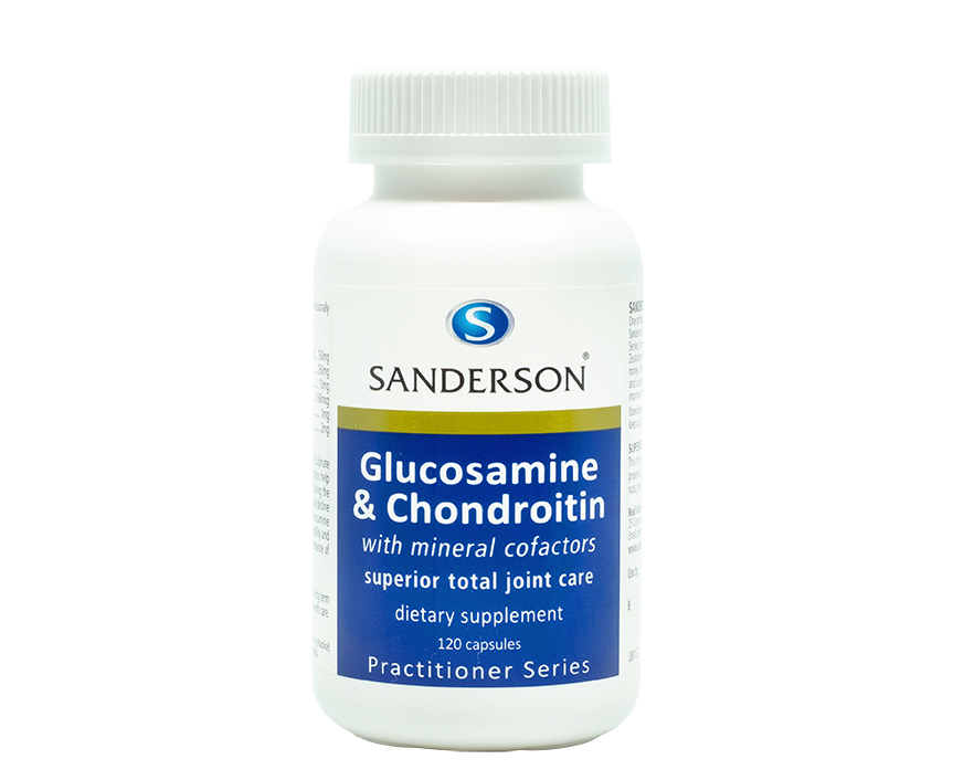 Sanderson Glucosamine & Chondroitin 120 capsules - 365 Health Limited