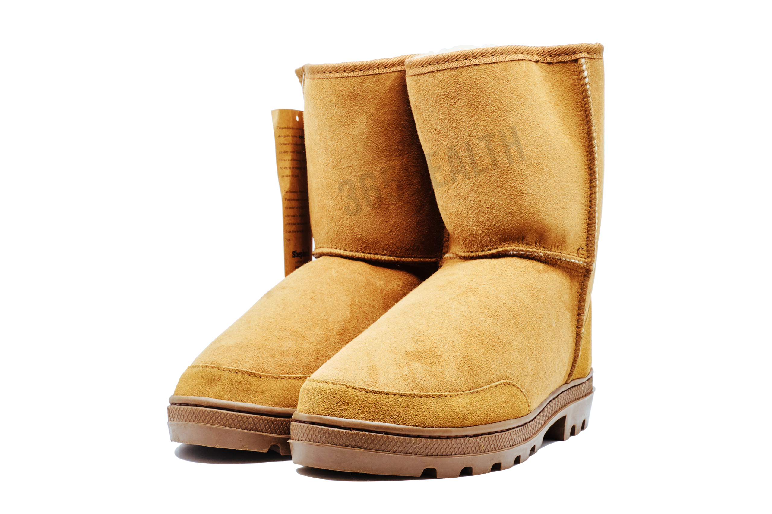 Shepherd Sheepskin Wool Half Boots /Brown - 365 Health Limited