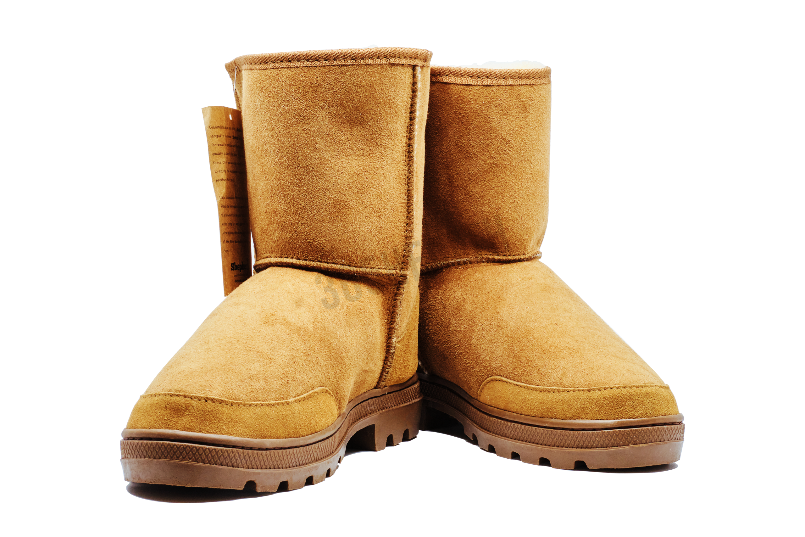 Shepherd Sheepskin Wool Half Boots /Brown - 365 Health Limited