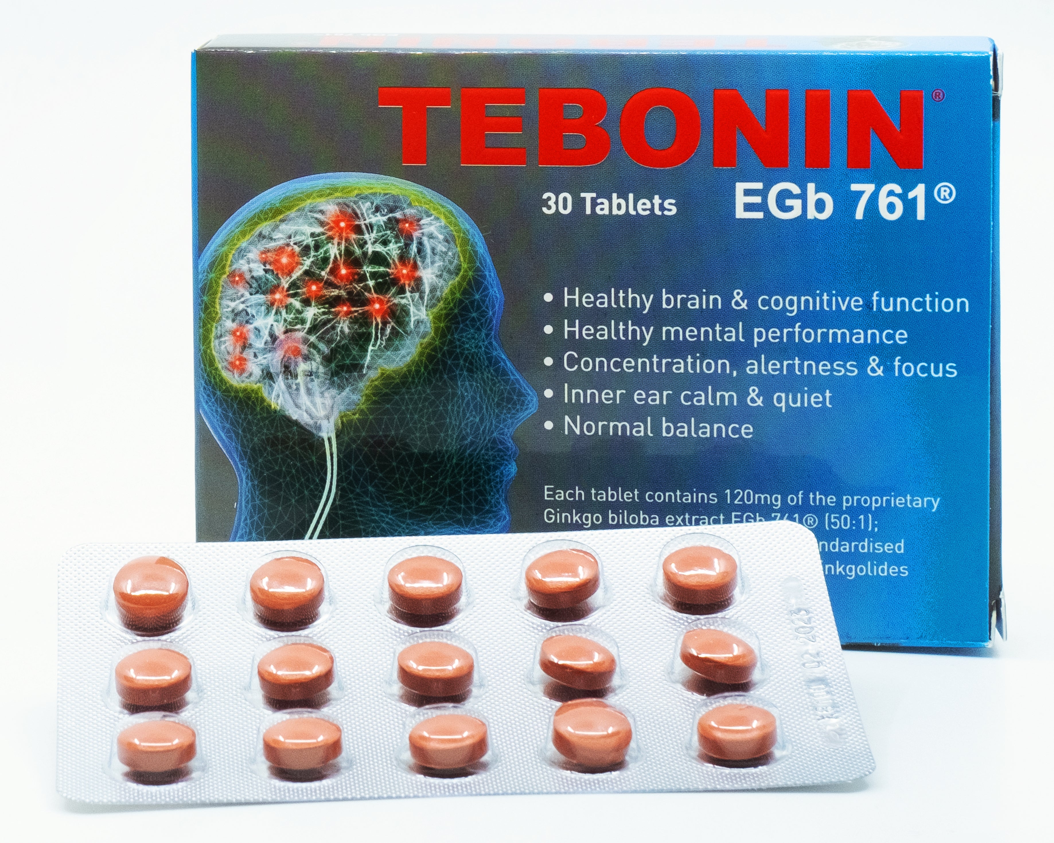 Tebonin EGb 761 30 Tablets - 365 Health Limited