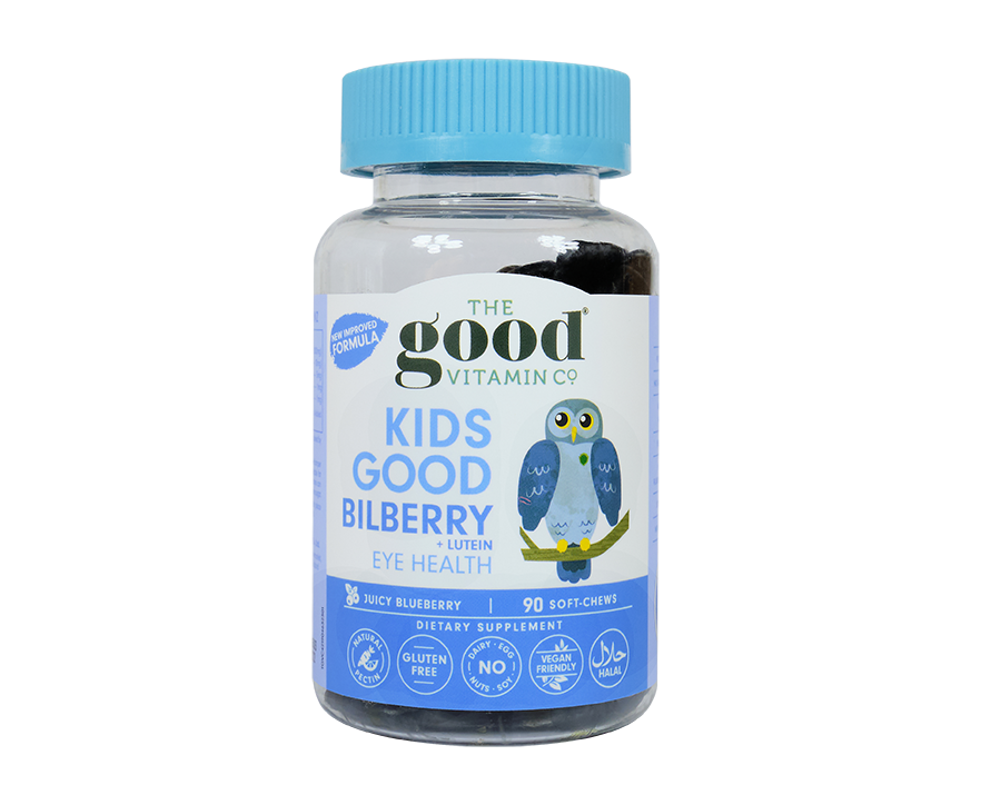 Good Kids Bilberry+Lutein 90soft-chews - 365 Health Limited