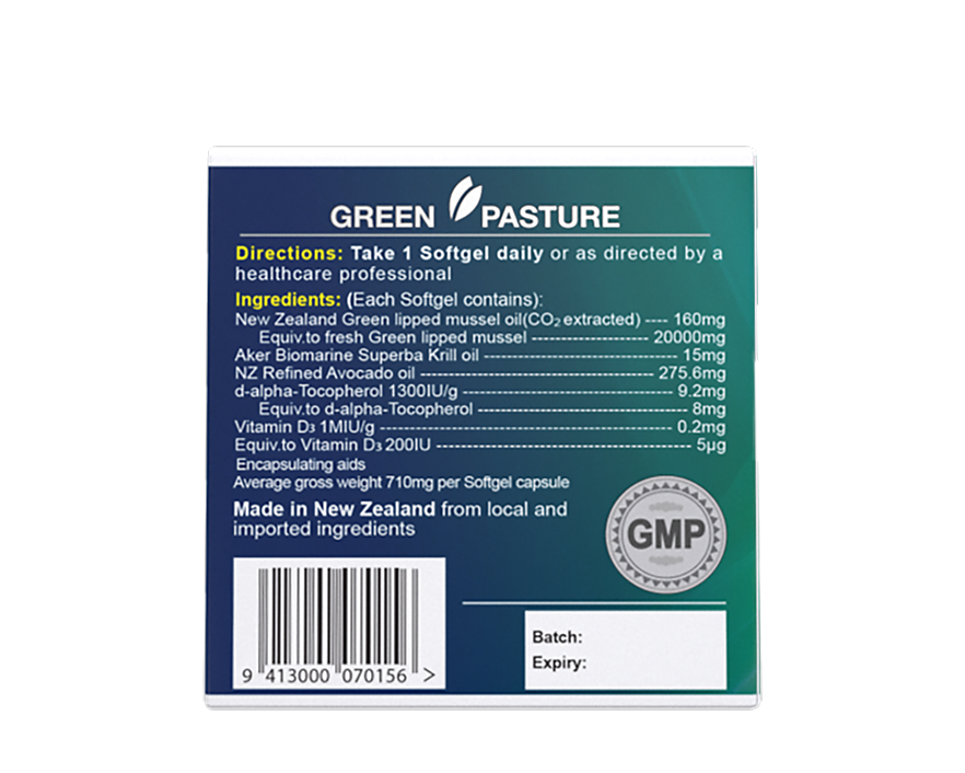 Green Mussel 20000 - 365 Health Limited